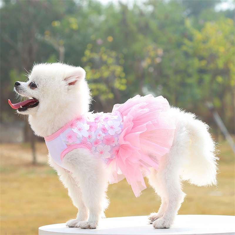 犬服 ふわふわチュチュワンピース