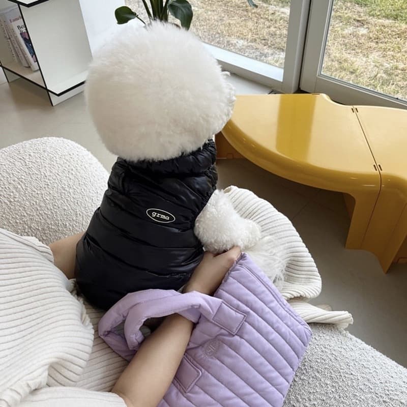 犬服 ふわもこ軽量ダウンコート
