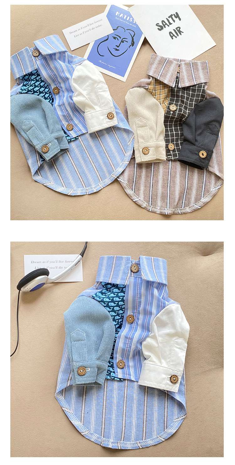 犬服 おしゃれ紳士風ドッグウェア