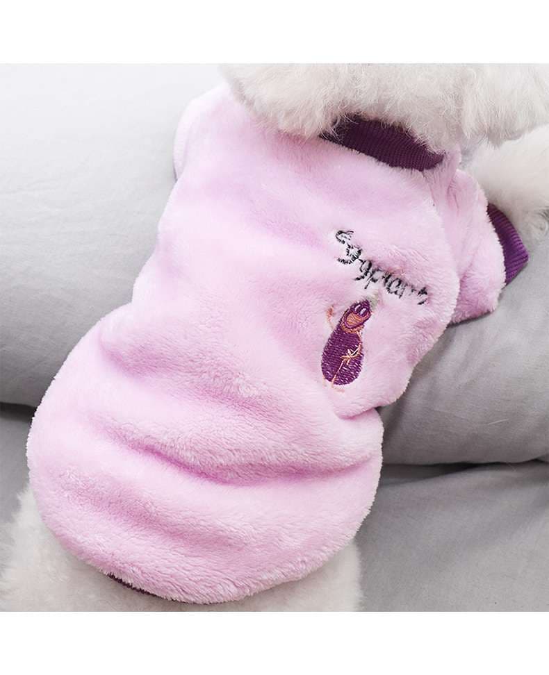 犬服 もこもこ素材のワンちゃん用トレーナー
