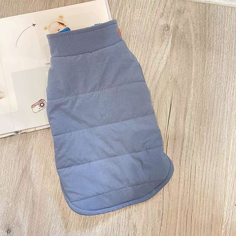 犬服 ふわもこあったか犬用ベスト
