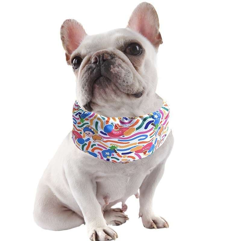 犬服 フレンチブルドッグ用おしゃれバンダナ