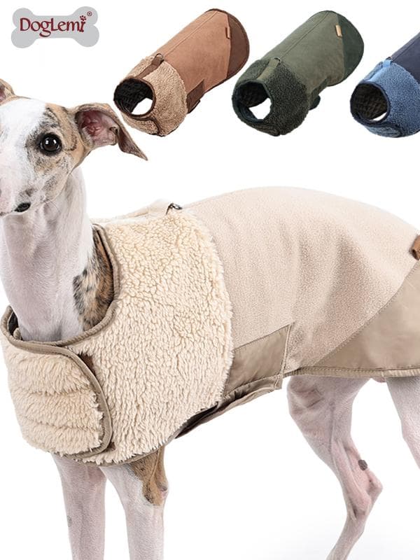 犬服 もこもこ防寒ベスト