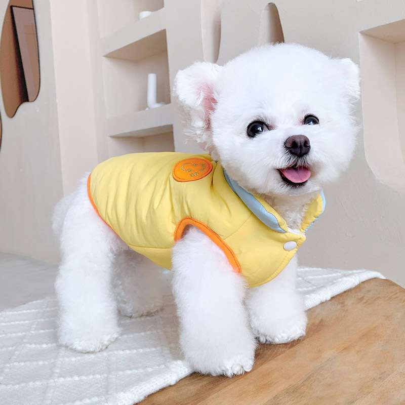 犬服 ふわもこワンちゃん用おしゃれベスト
