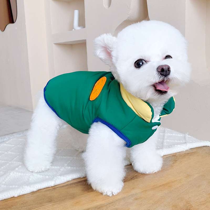犬服 ふわもこワンちゃん用おしゃれベスト