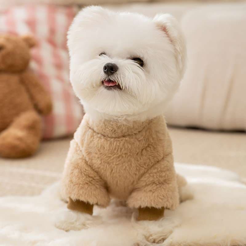 犬服 着ぐるみパジャマオーバーオール