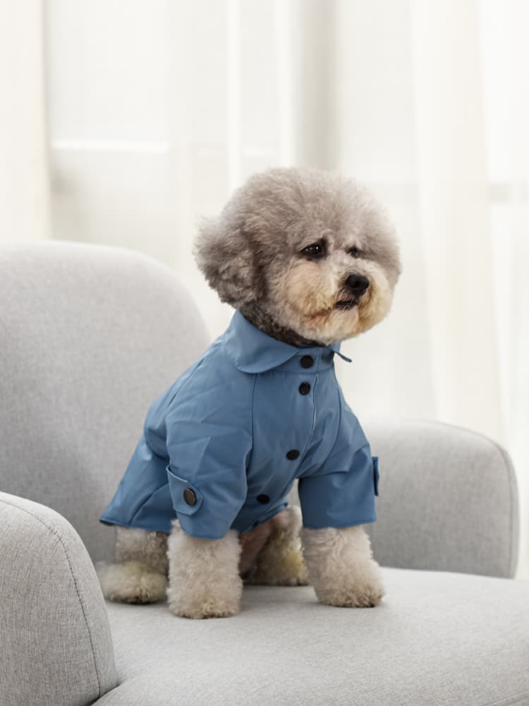 犬服 上品トレンチコート