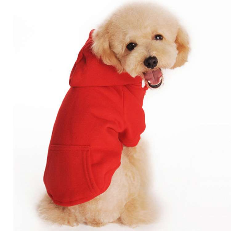 犬服 ふわもこパーカー風小型犬用ペット服