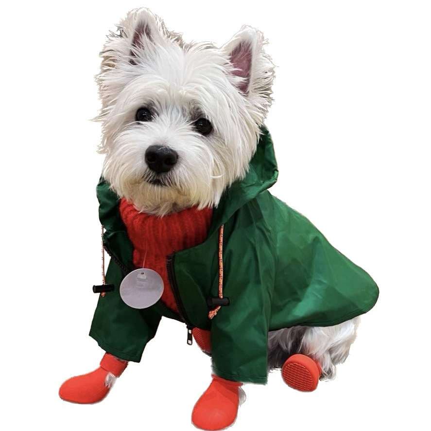 犬服 小型犬用レインジャケット