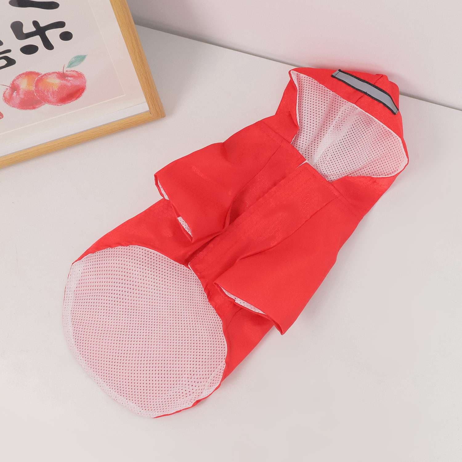 犬服 ファッショナブル小型犬用レインコート