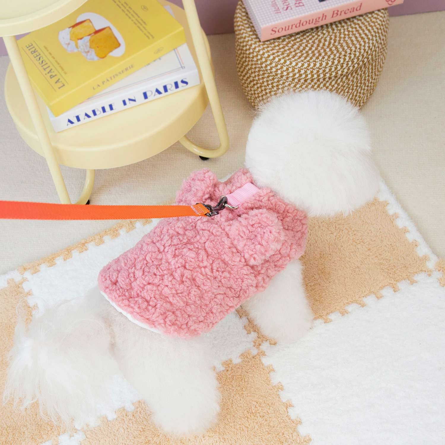 犬服 もこもこ犬用ベスト