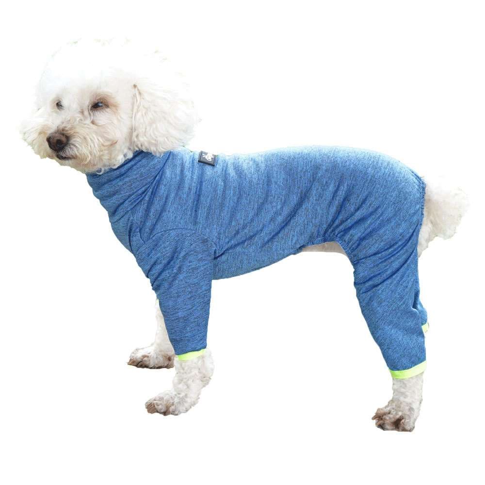 犬服 もこもこ全身カバー犬用つなぎウェア