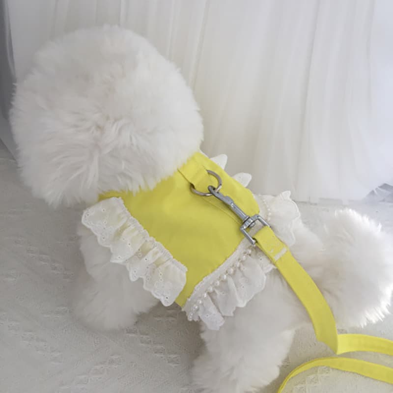 犬服 姫フリルレースワンピース