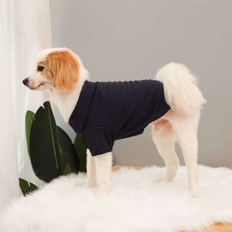 犬服 ふわふわ犬用シンプルTシャツ