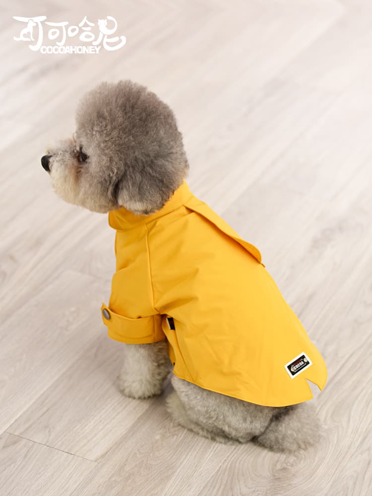 犬服 上品トレンチコート