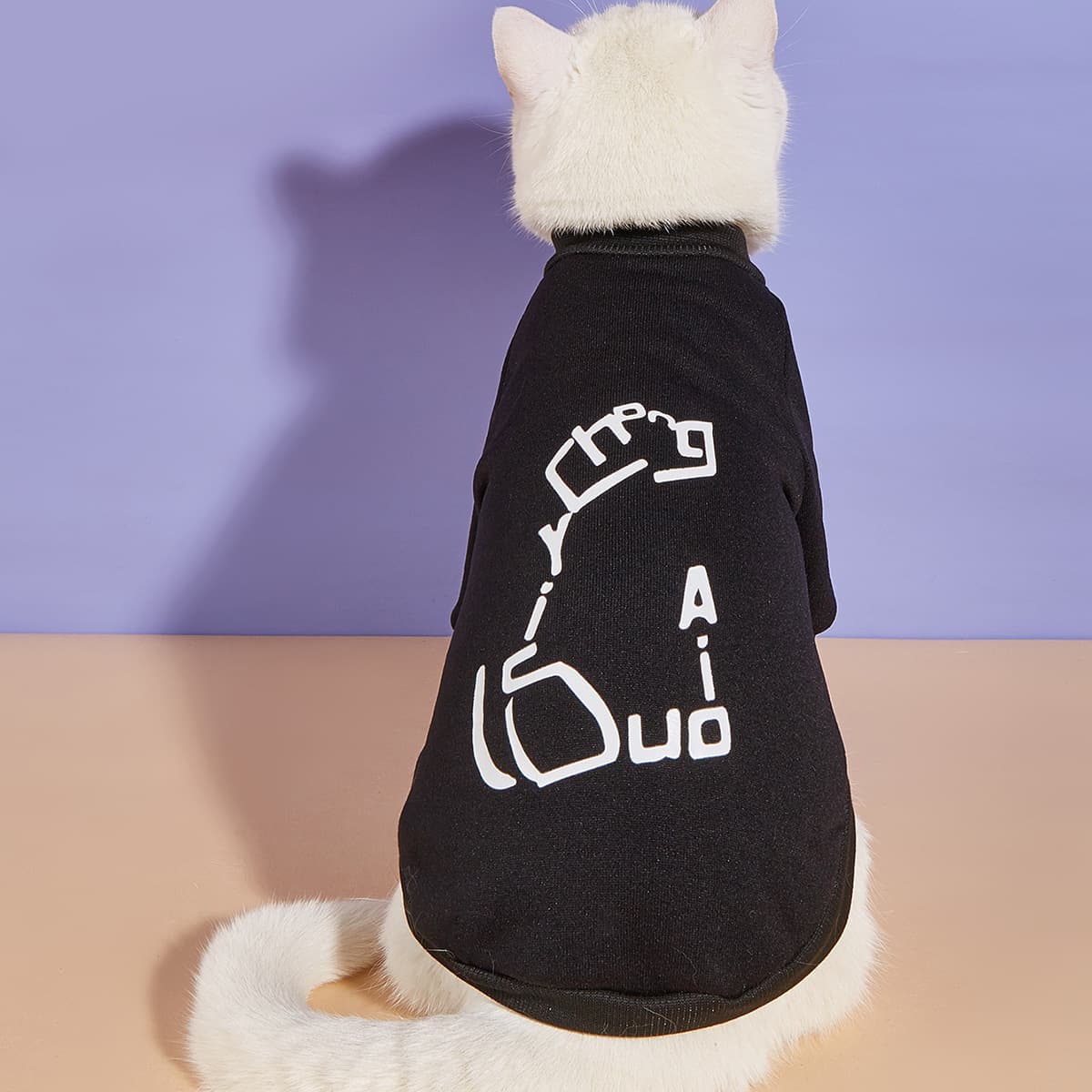 犬服 ハロウィン柄プリント犬用半袖Tシャツ