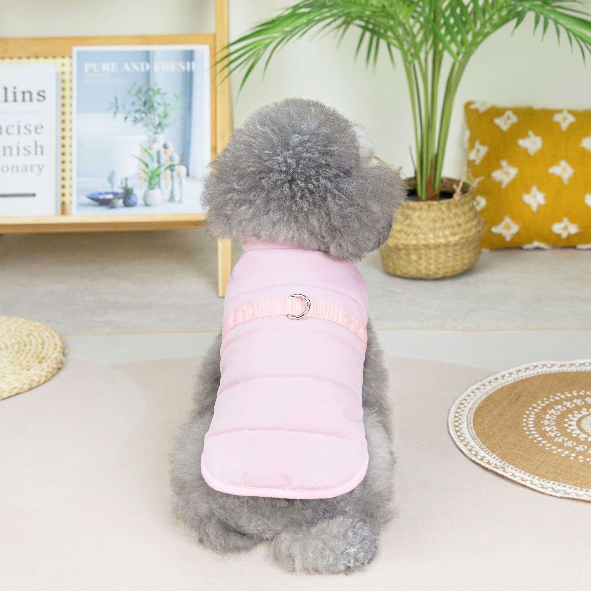 犬服 ふわもこ ペット用 ダウンベスト