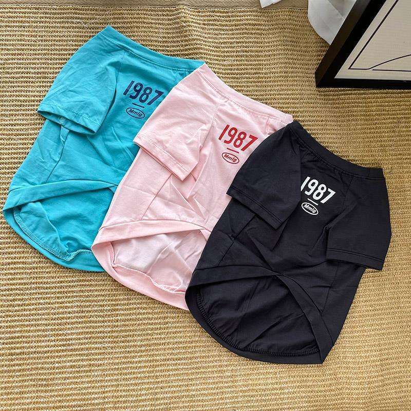 犬服 レトロ調Tシャツ