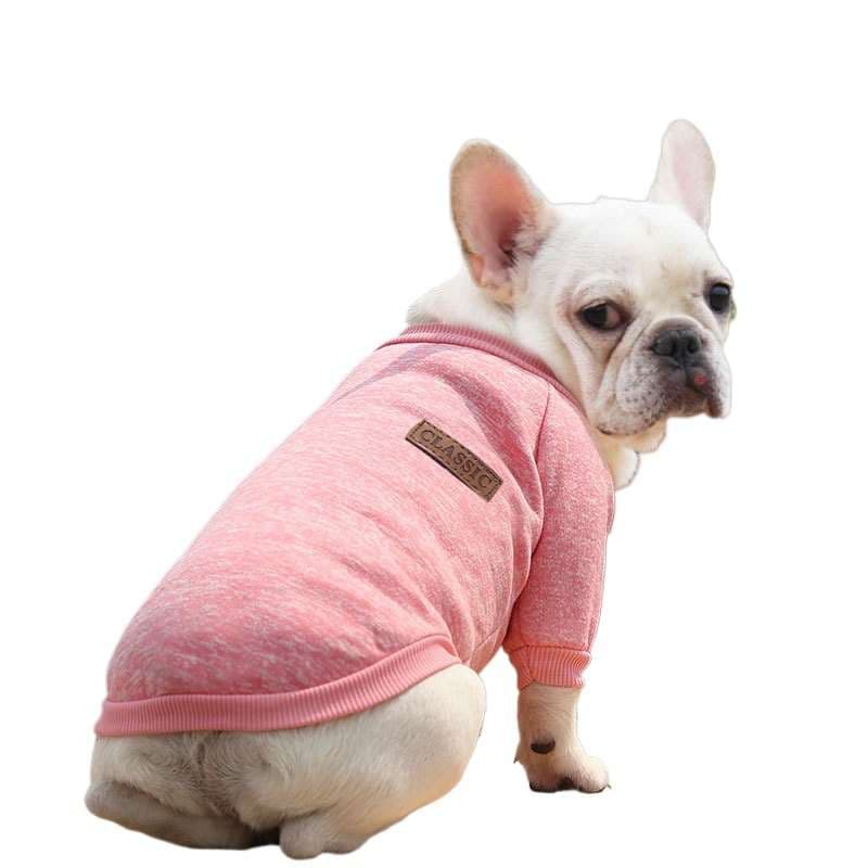 犬服 フレンチブルドッグ用おしゃれニットウェア