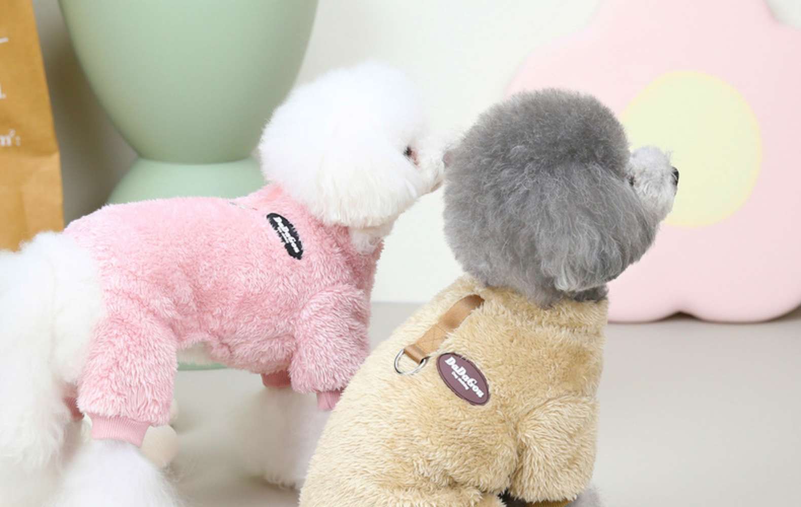犬服 着ぐるみパジャマオーバーオール