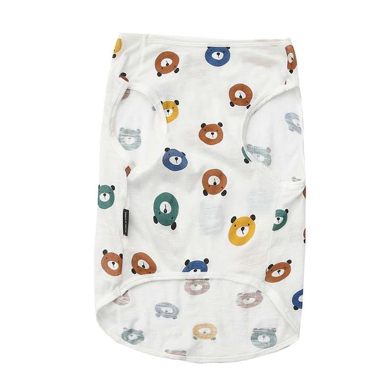 犬服 もふもふ犬のための涼やかTシャツ