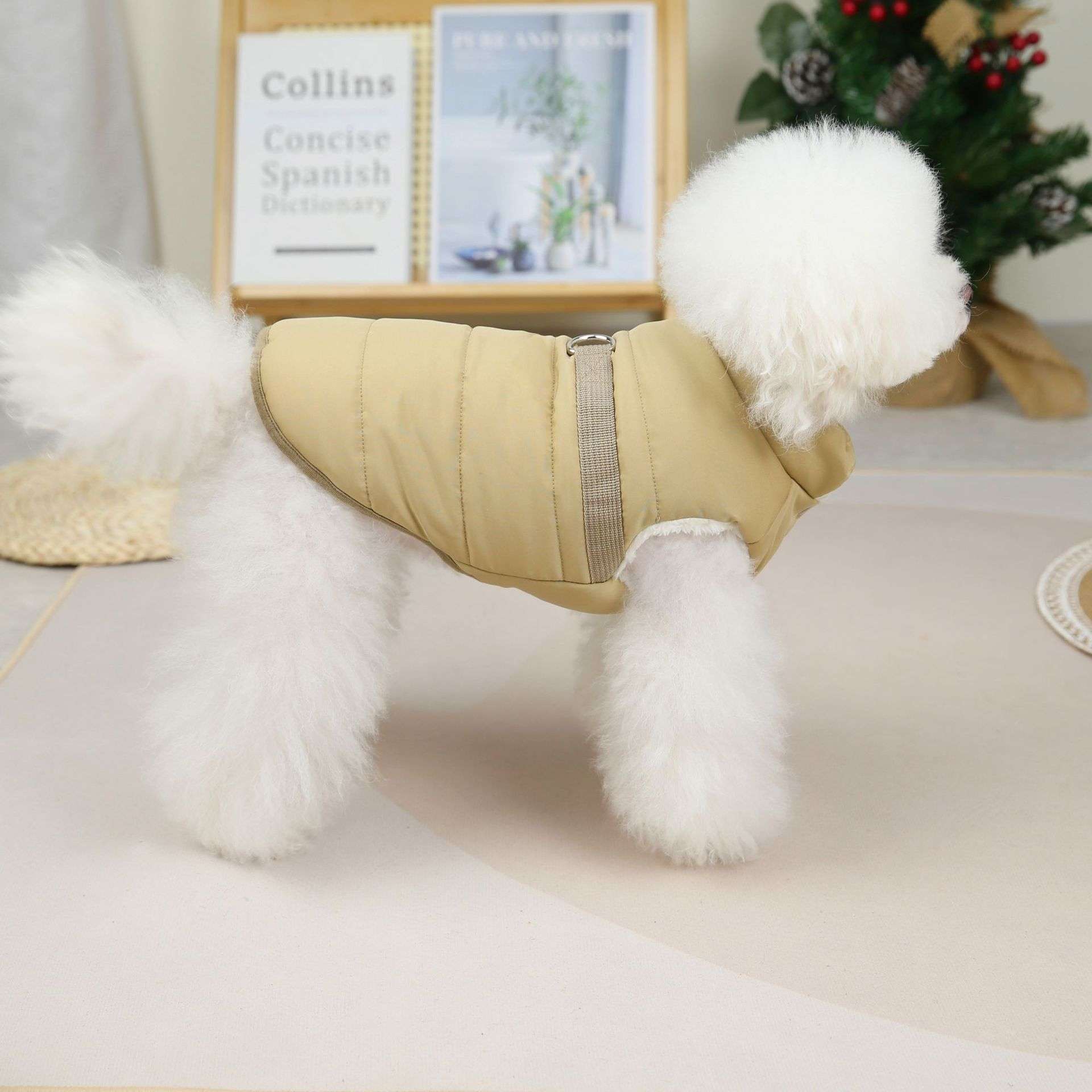 犬服 ふわもこ ペット用 ダウンベスト
