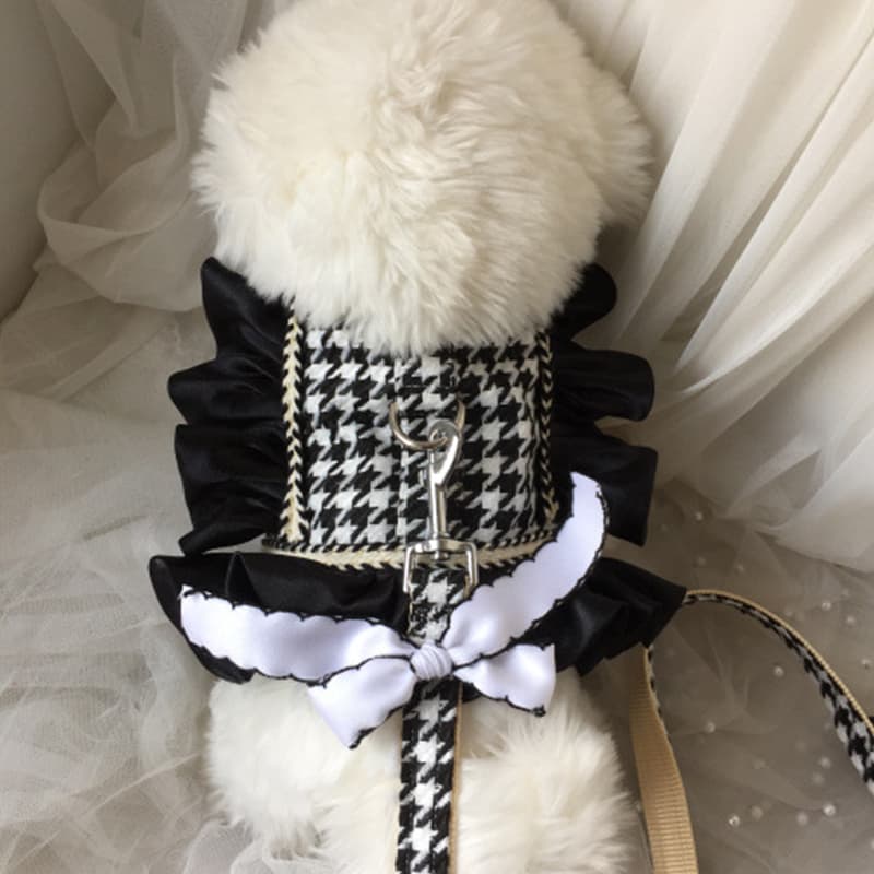 犬服 姫フリルレースワンピース