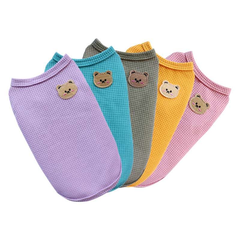 もこもこワンちゃん用ベストタイプの犬服