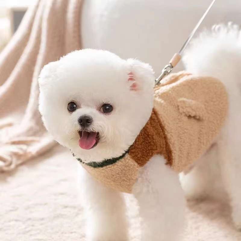 犬服 冬用ボアジャケット 小型犬用